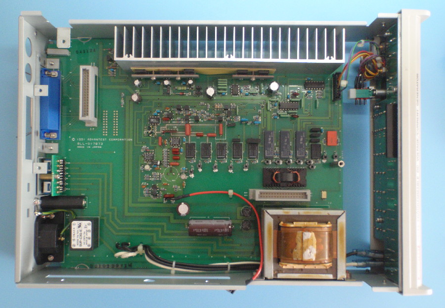 The Advantest R6144 analog board