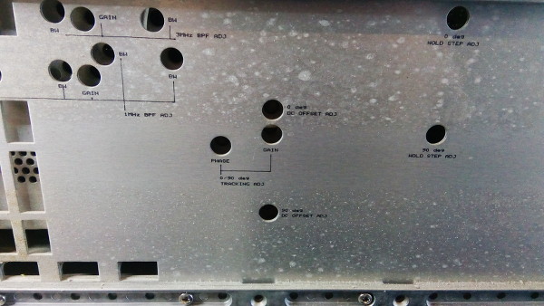 Adjustments printed on inner side panel