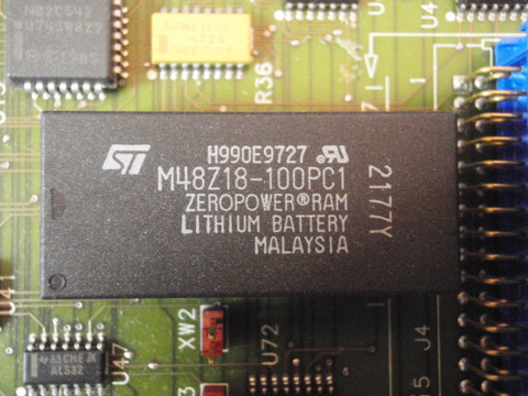 Hewlett-Packard 53310a: Battery backed-up ram
