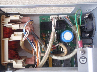 Opened HP6632A: megadust, after cleaning