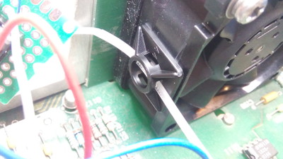 cable tie anchor for attaching the PCB