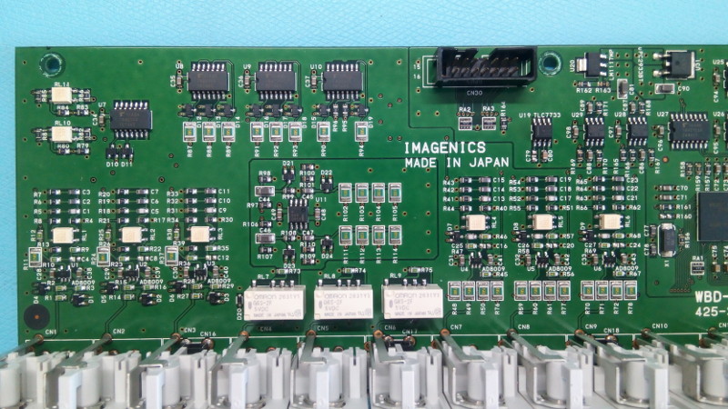 The Imagenics WBD-14F's main board video section