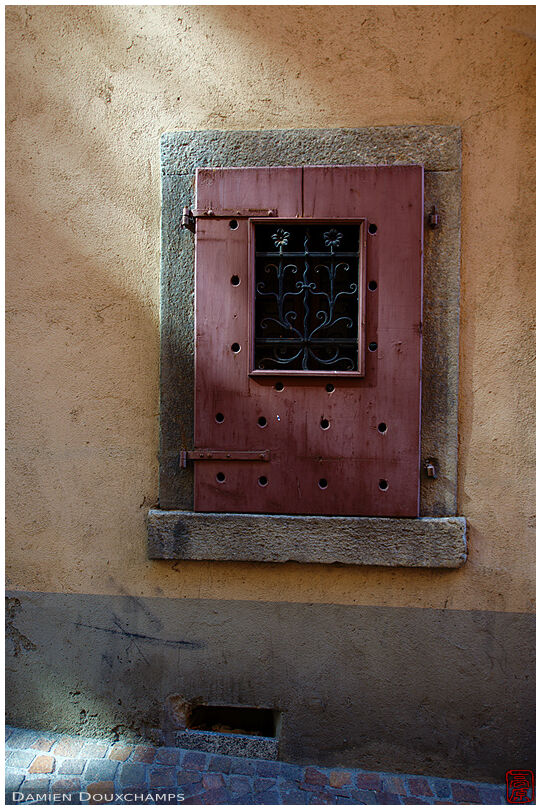 Old window with shutter