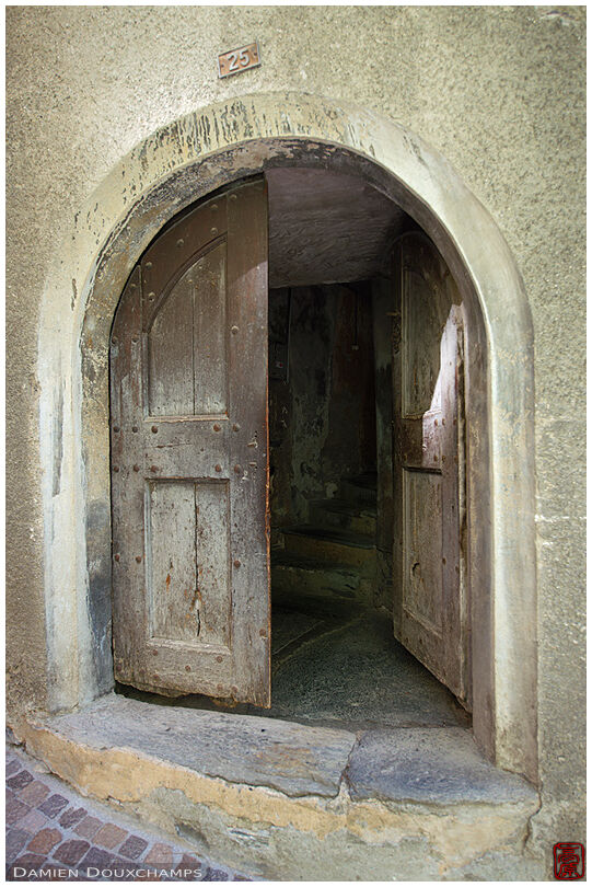 Doorway of an old house