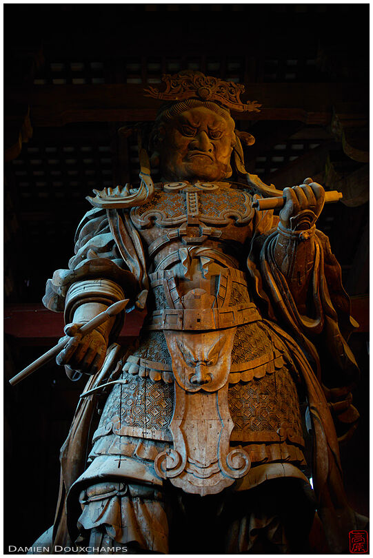 Komoku-ten, the Wide-Eyed deity