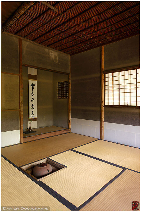 Traditional Japanese tea room (Daiho-in 大法院)