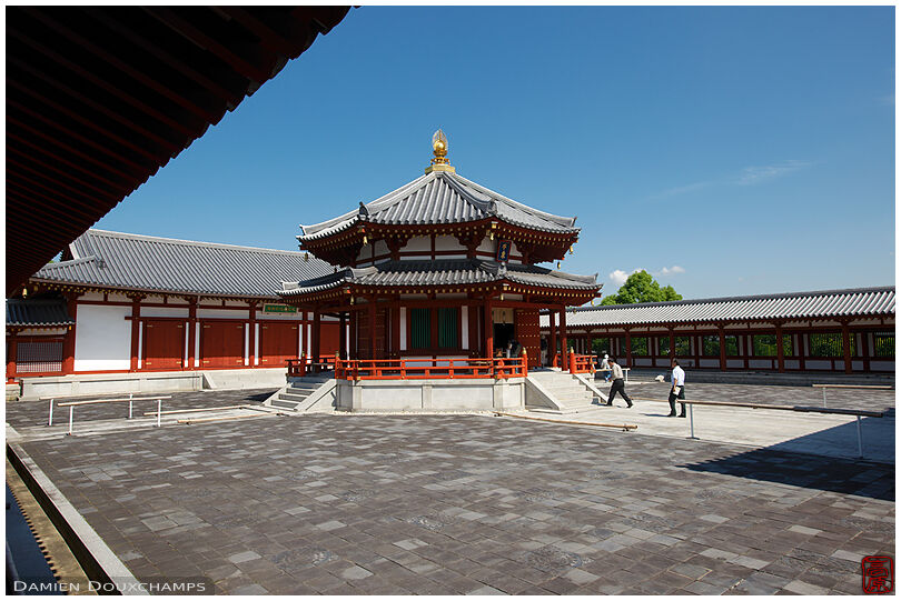 Courtyard around Genjo-to hall