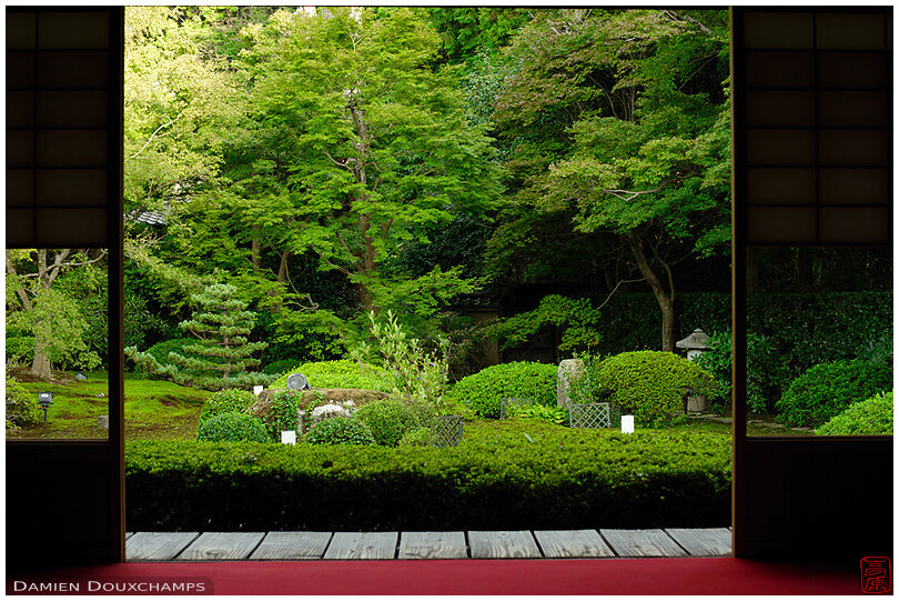Unryu-in temple's zen garden