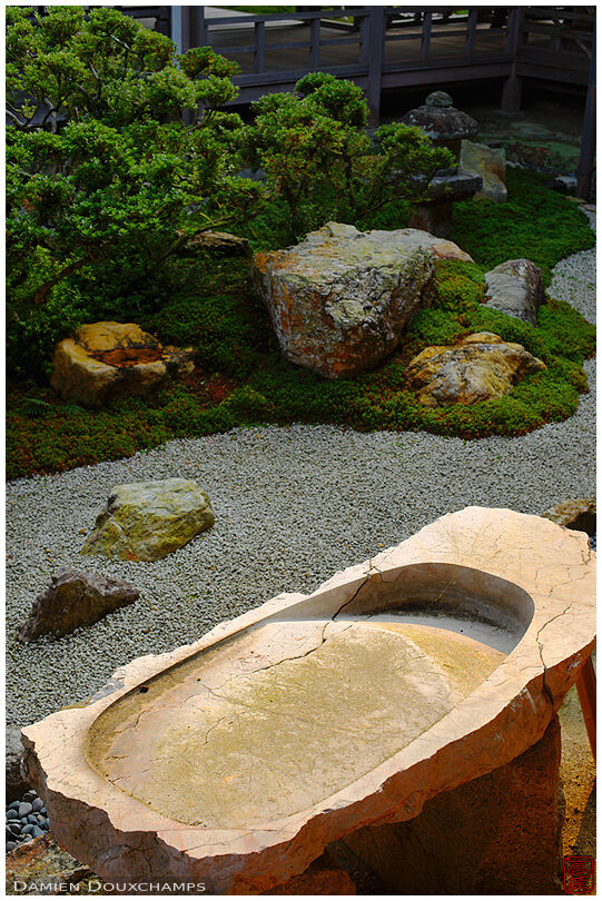 Large replica of a suzuri ink stone, Nanzen-ji temple
