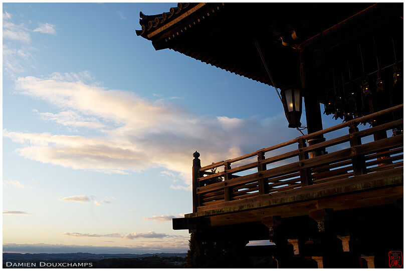 Nigatsu-do temple's terrace