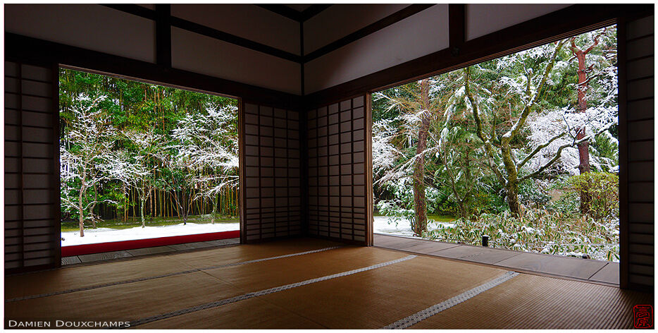 Winter in Koto-in temple, Kyoto, Japan