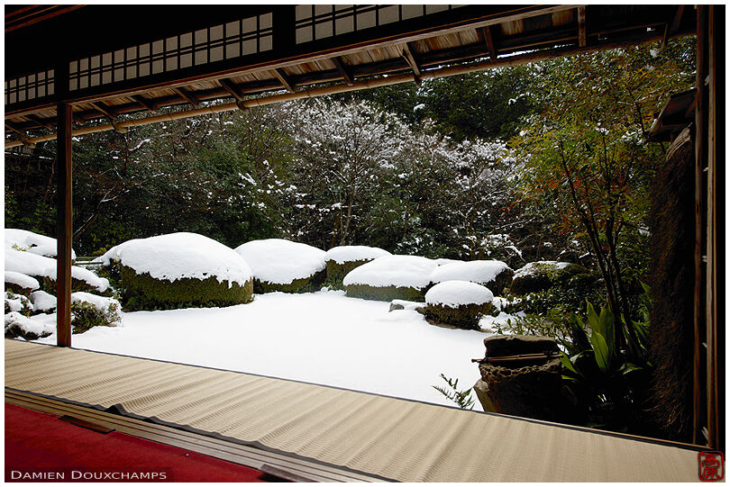 Winter in Shisendo-temple, Kyoto