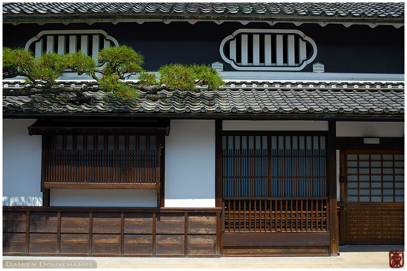 Traditional house façade, Nara, Japan