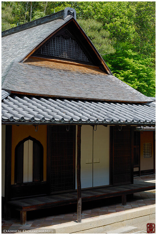 Sober tea house in Gyokurin-in temple, Kyoto, Japan