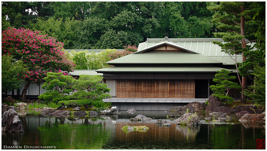 The State Guest House gardens, Kyoto, Japan