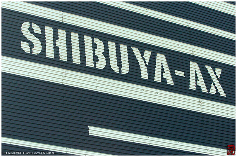 Facade of the Shibuya AX building