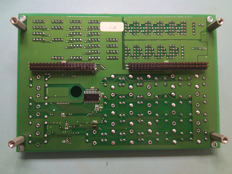 Top front panel PCB, side A