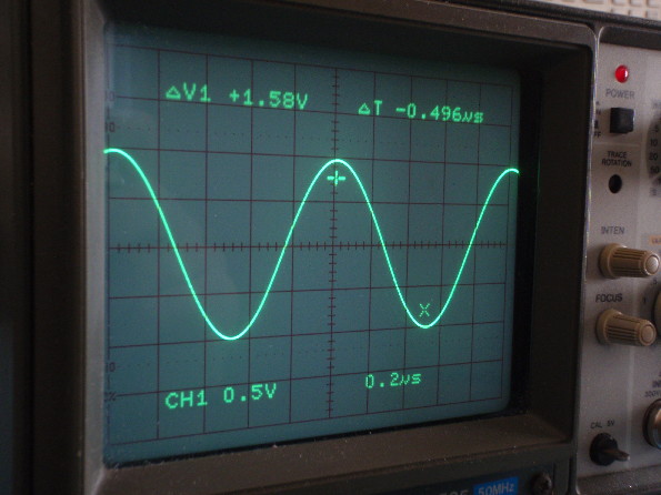 Hitachi V analog oscilloscope maintenance