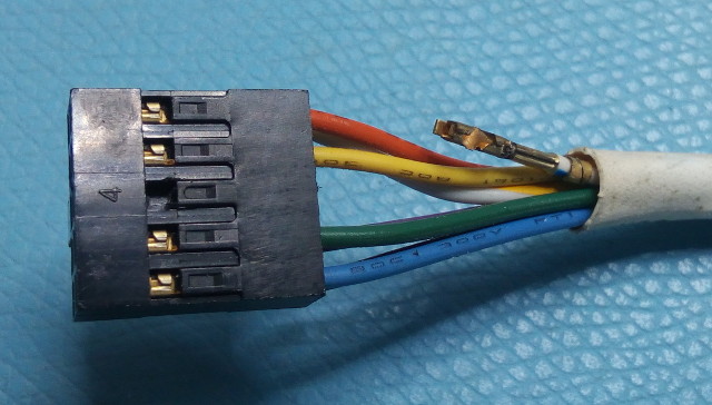 Hewlett-Packard HP-53310A: Removing the green 12V cable