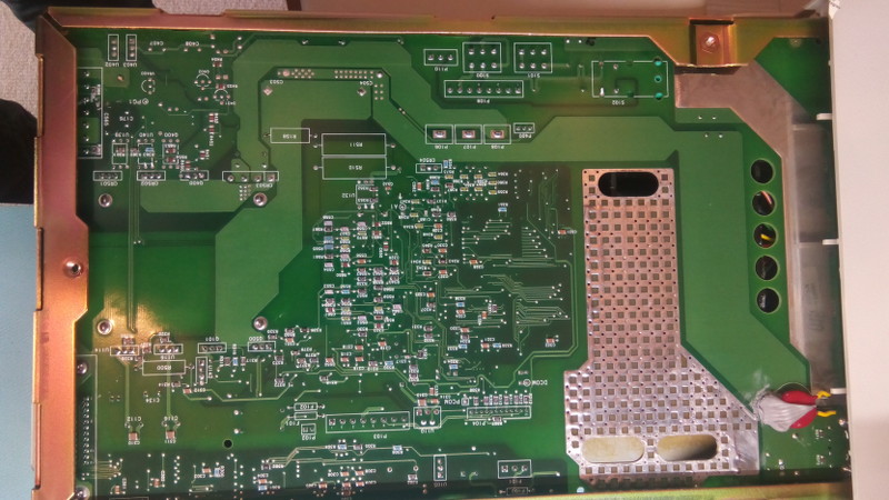 Hewlett-Packard HP-E3641A: solder/bottom side of the PCB