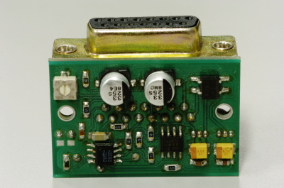 Tiny pH-meter, PCB (solder) side
