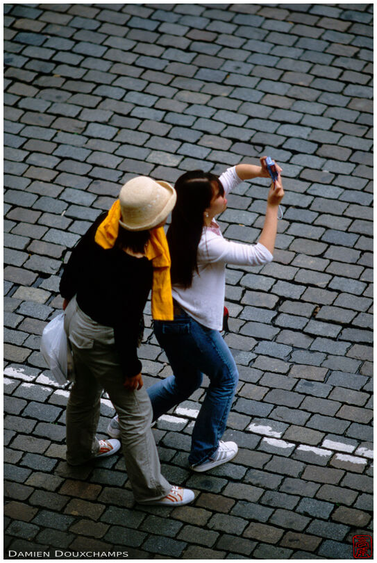 Tourists on the Grand Place