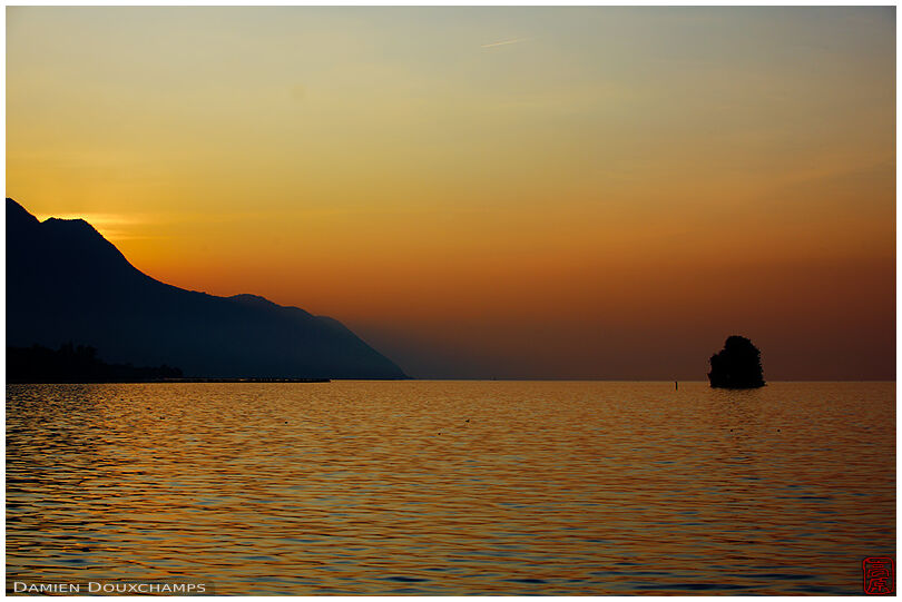 Geneva Lake at dusk