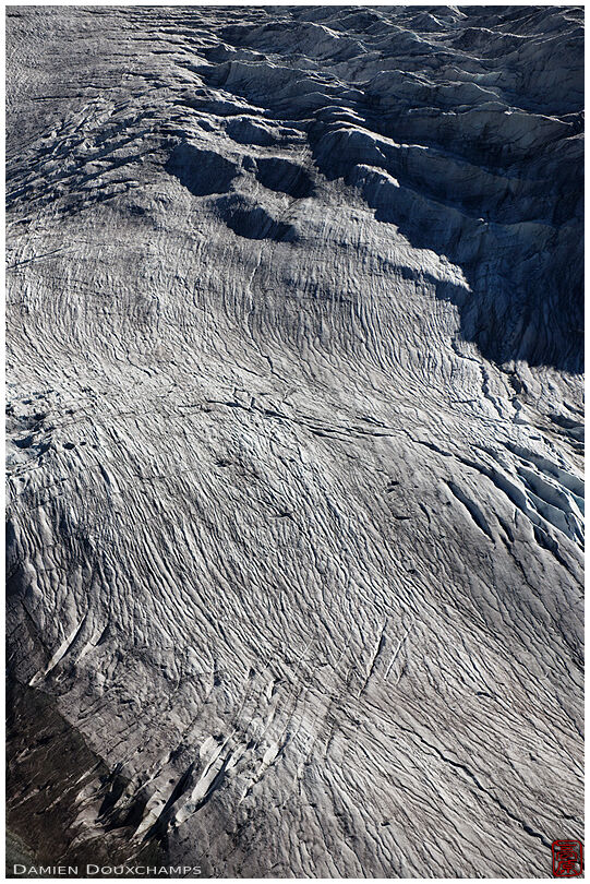 Detail of Ferpecle's glacier