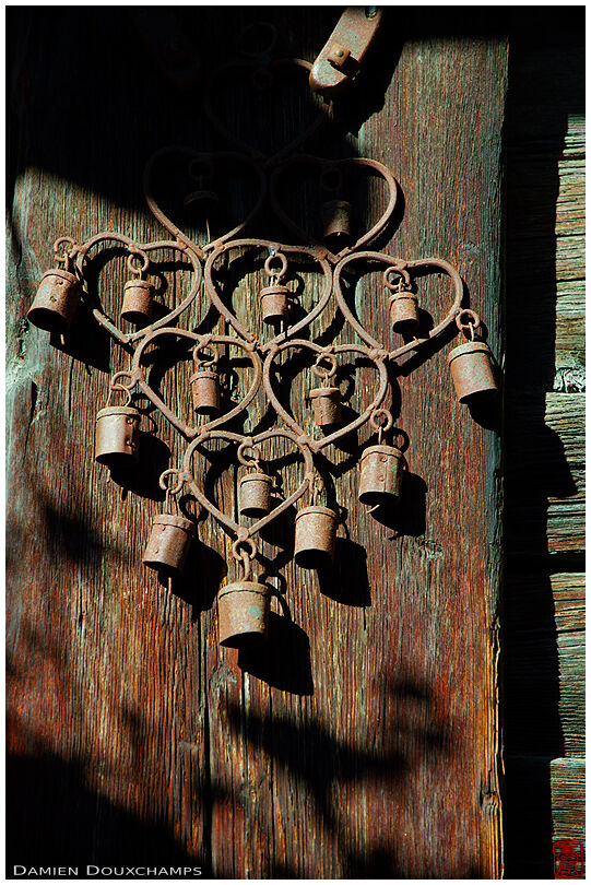 Hearts and bells, an old ornament for cows
