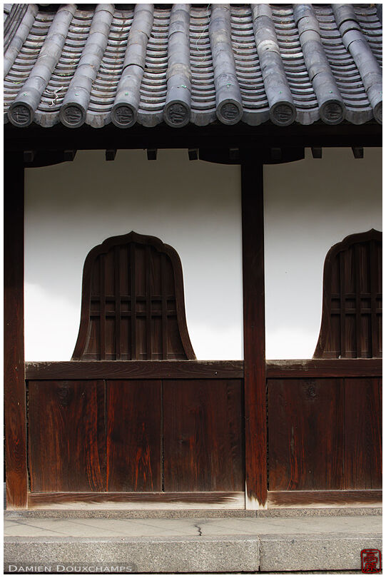 Windows of traditional shape