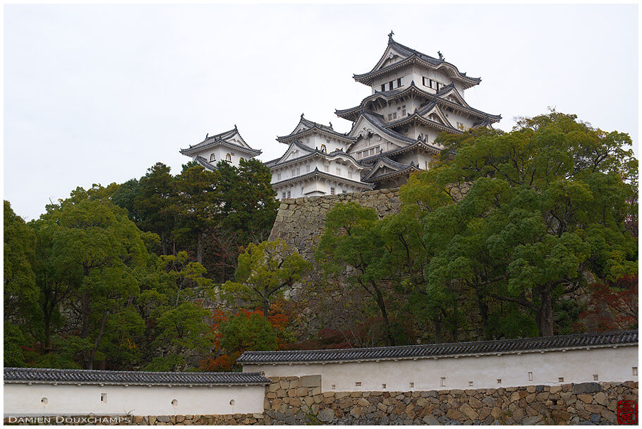 Himeji Castle and its second wall