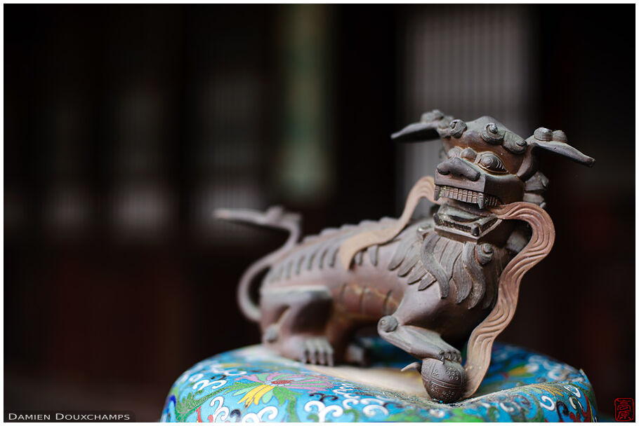 Small wooden statue (Manpuku-ji 萬福寺)