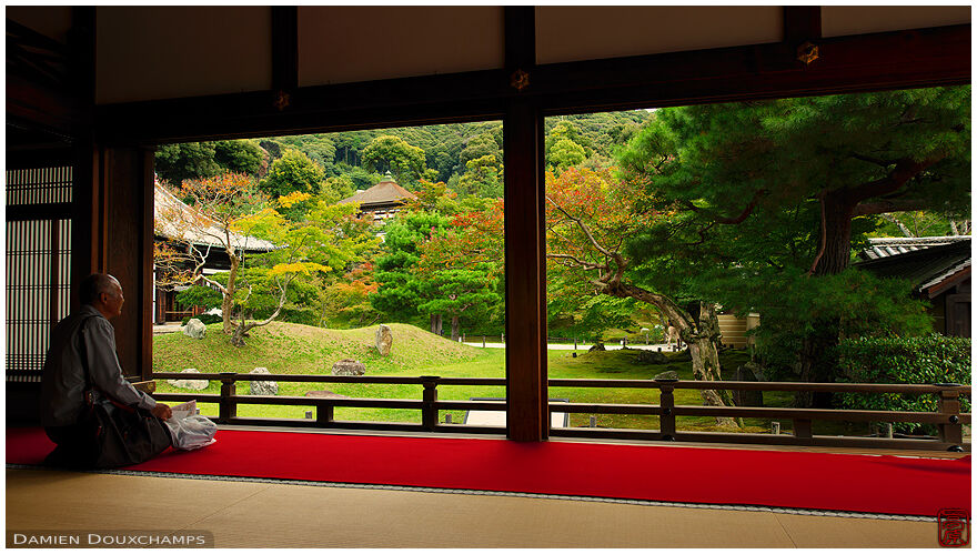 Meditation in Kodai-ji (高台寺)