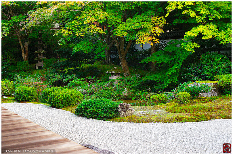 Zen garden in Senyu-ji (泉涌寺)