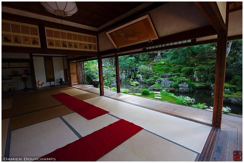Main hall and zen garden, Jikko-in (実光院)