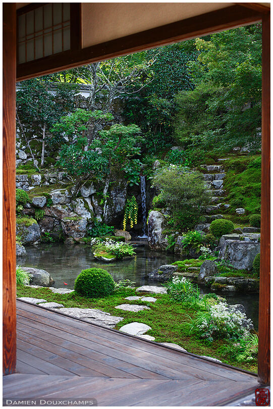 Opening on zen garden, Jikko-in (実光院)