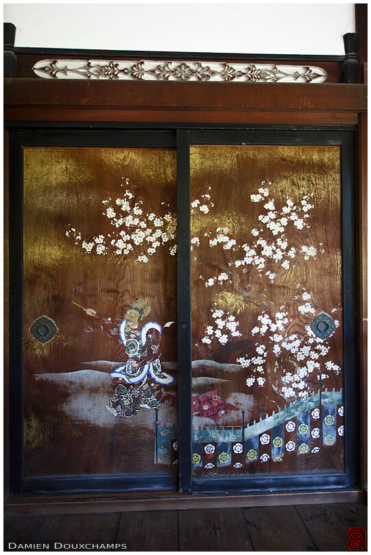 Painted door, Ninna-ji (仁和寺)