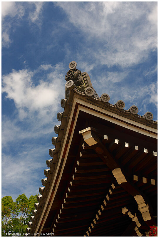 Roof corner, Ninna-ji (仁和寺)