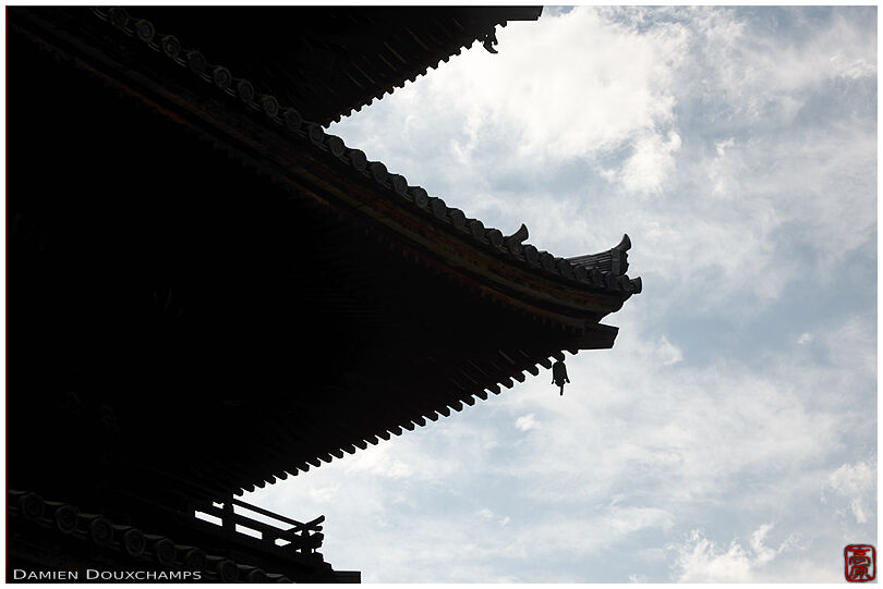 Pagoda balcony in Ninna-ji (仁和寺)