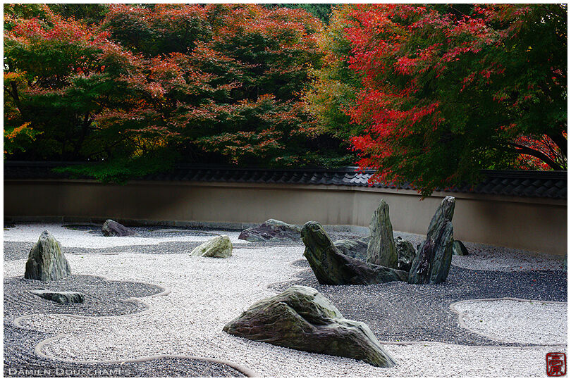 Zen garden in atumn (Ryougin-an 龍吟庵)