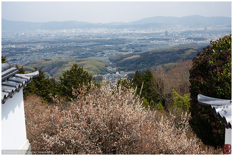 View of the Oharano valley from Sanko-ji temple in Kyoto, Japan