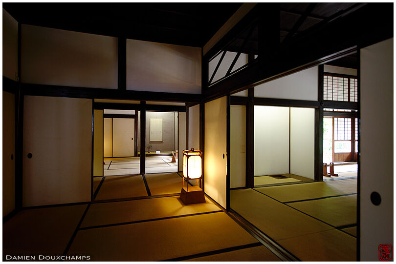 Lantern inside Lord Hozokawa's house