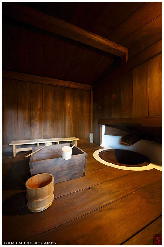 Japanese sauna in Shokoku-ji temple