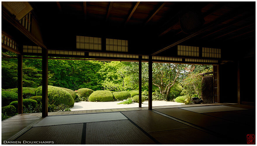 Main hall and zen garden, Shisen-do temple