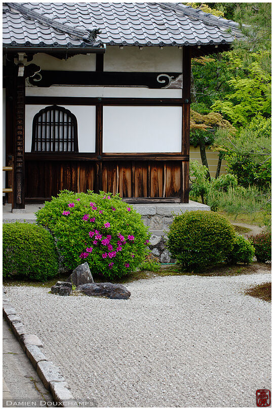 Rock garden in Toji-in temple