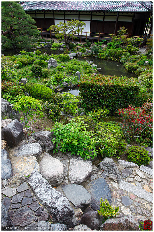 Hillside wen garden, Toji-in temple