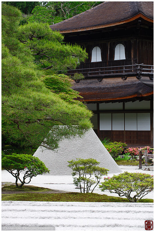 Silver pavillion and zen gardens, Ginkaku-ji