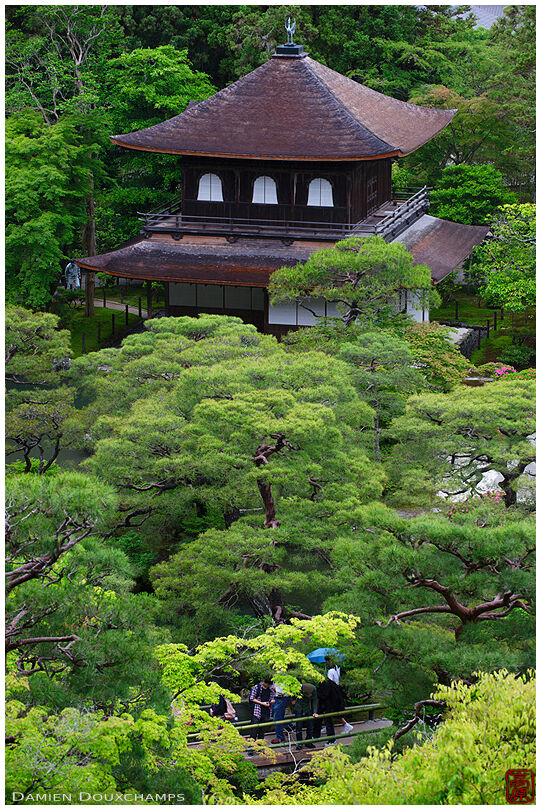 Silver pavilion, Ginkaku-ji temple