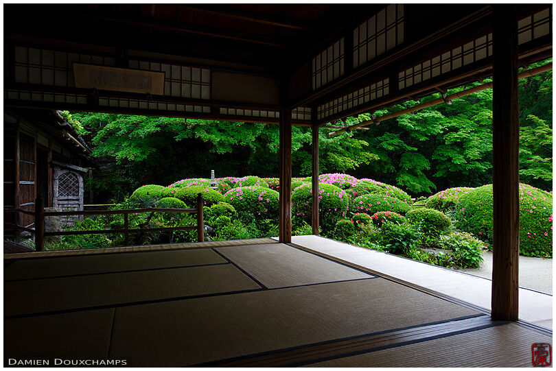 Meditation hall, Shisen-do temple