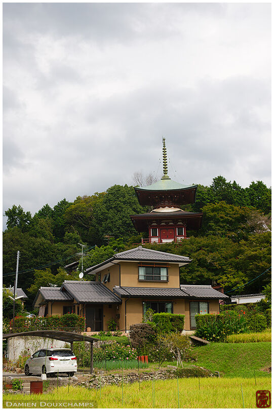 Small Pagoda in Kyoto's countryside
